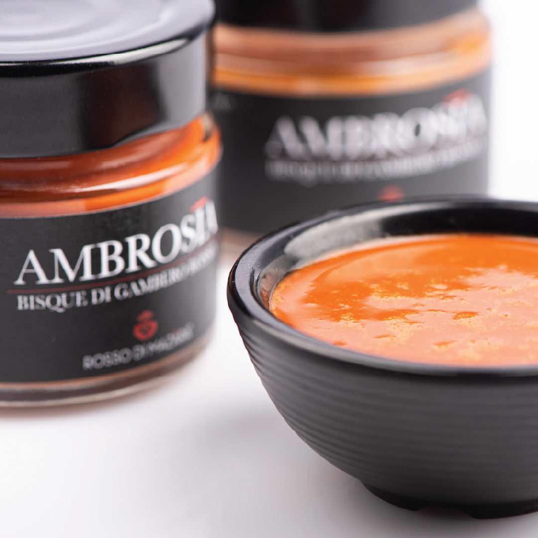AMBROSÌA | Bisque di Gambero Rosso (6 x 90g)